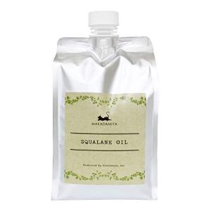 スクワラン100% 純度99%以上 詰替用パウチタイプ スクワランオイル1000ml 動物性