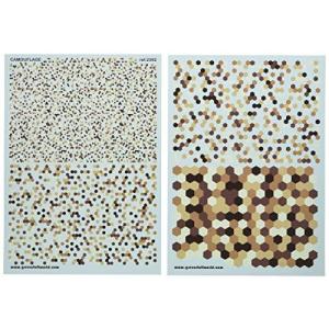 グリーンスタッフワールド ウォータスライドデカール ヘックスデザートカモ プラモデル用デカール GSWD-2392