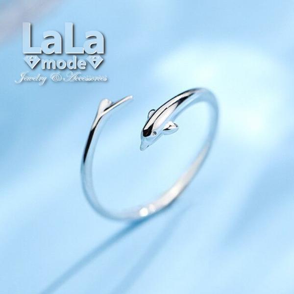 指輪 リング レディース ドルフィンリング イルカ モチーフ フリーサイズ ハワイアン シルバー92...