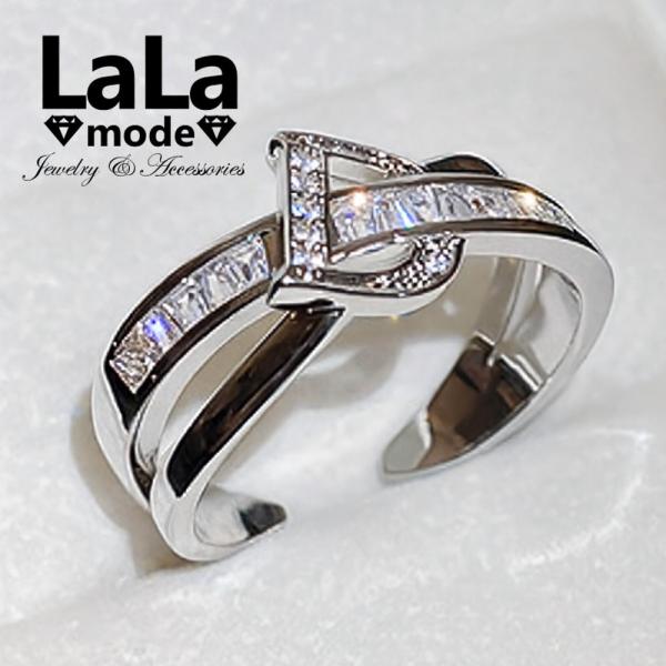 指輪 リング レディース D イニシャル CZダイヤモンド AAAA ジルコニア シルバー925 プ...