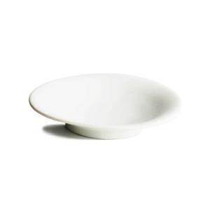 【SALIU】結 YUI　小皿　豆皿　白　ホワイト　陶器　磁器　白磁　円　かわいい　可愛い　美濃焼　日本製　深山　miyama｜lalanature