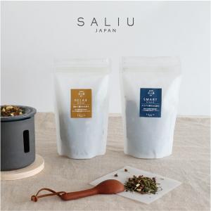 【SALIU】茶香炉専用 茶葉　ハーブブレンド茶葉 100g　茶の香　さのか 美濃白川茶　ロロ　日本製　SMART RELAX｜lalanature