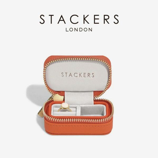 【STACKERS】トラベル ジュエリーボックス S  TravelS　オレンジ　Orange  ス...