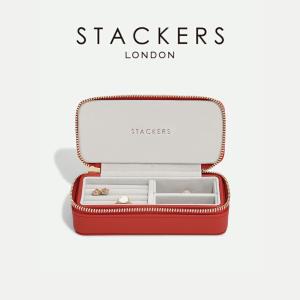 トラベル ジュエリーボックス M travel M　レッド　Red　スタッカーズ　ロンドン　UK