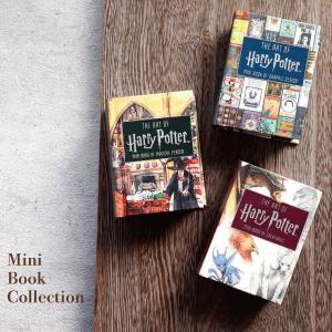 【 Books 】Mini Book Collection ハリーポッター　Harry Potter 9.5x7.3cm　ミニ絵本　Magical Places Creatures Graphic Design｜lalanature