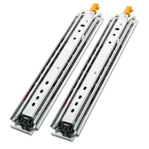 SHUHANG 超重量用スライドレール ロック付き 1300mm 3段引