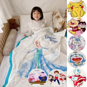 ディズニー ポケモン 夏ふとん 肌掛け布団 子供用