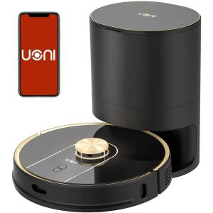 UONI ロボット掃除機 水拭き 自動ゴミ収集 V980 plus Set 2700pa 静音 長時間稼働 wifi接続 アプリ対応 遠距離操作 Alexa対応