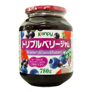 トリプルベリージャム Kanpy 780g 瓶 大容量 糖度62度｜lalasite
