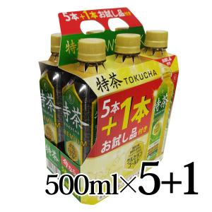 伊右衛門 特茶TOKUCHA 特定保健用食品 500ｍl 5本+おまけ1本 サントリー いえもん 緑茶｜lalasite