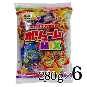 ボリュームミックス カネタ・ツーワン 豆菓子 珍味 詰合せ 280g 6個 まとめ買い｜lalasite