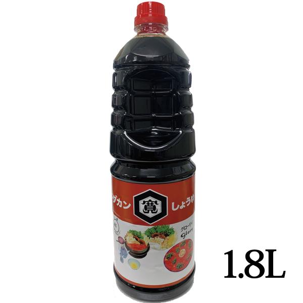 ワダカン グローリィしょうゆ 濃口醤油 1800ml バラ売り こい口 グローリー 混合