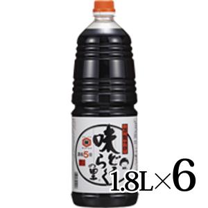 味どうらくの里 1800ml×6本入箱 万能つゆ 東北醤油 キッコーヒメ｜カブセンターYahoo!店