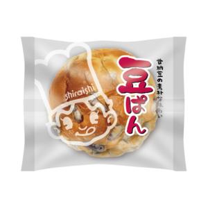 豆ぱん 1個 シライシパン 人気商品 岩手県 シライシ