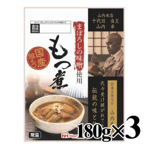 日本ハム（Nipponham） まぼろしの味噌使用 もつの味噌焼き 170g 3個