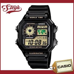 CASIO カシオ 腕時計 デジタル　AE-1200WH-1B【メール便対応可】