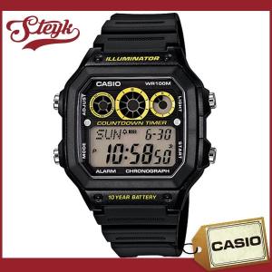 CASIO カシオ 腕時計 デジタル AE-1300WH-1A【メール便対応可】｜lalastore