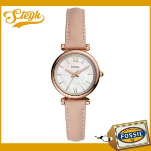 FOSSIL ES4699 フォッシル 腕時計 アナログ CARLIE MINI レディース ホワイト グロッシー ヌード｜lalastore