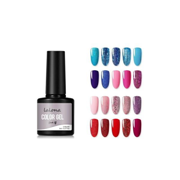 ラローナ [ LALONA ]ポリッシュカラージェル ( G41~60 )( 8ml )( 80色 ...