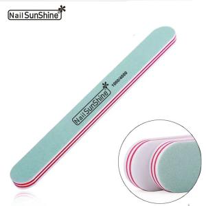 [Nail Sunshine] ネイルスポンジシャイナー ( 4000/1000G) 爪磨きファイル