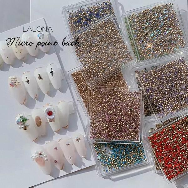 ラローナ [ LALONA ]タイニーポイントバックストーン ( ミックスサイズ) ジェルネイル/ワ...