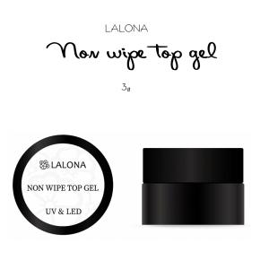 ラローナ [ LALONA ] お試しサイズ ・ノンワイプトップジェル ( 3g ) ジェルネイル/セミハード/トップコート/拭き取り不要