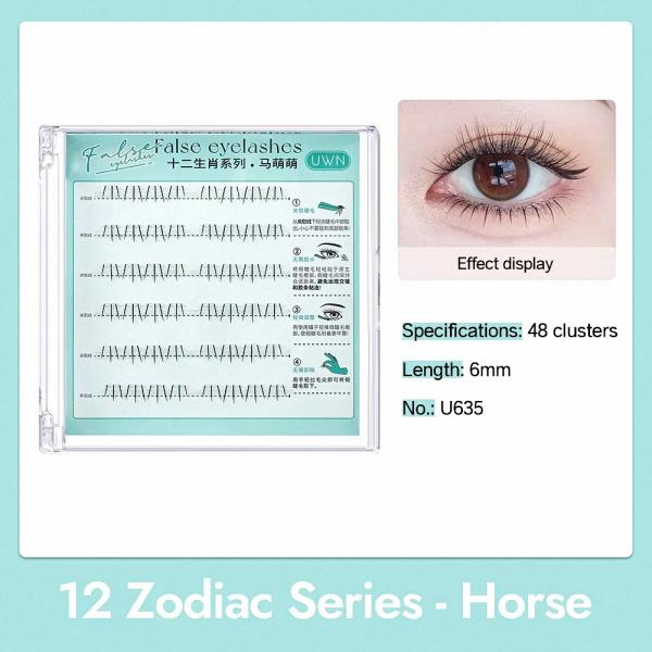 ラローナ［LALONA］部分つけまつげ自己粘着タイプ ( U635 ) ツケマ/時短メイク/セルフア...