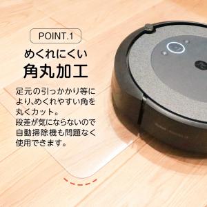 [選べる12サイズ] キッチンマット 透明 ダ...の詳細画像2