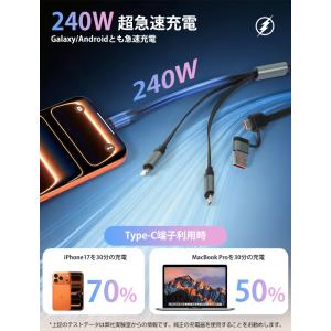10%OFF 6in1 ケーブル 巻き取り 2...の詳細画像5