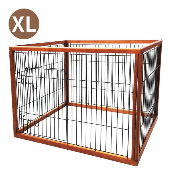 メーカー欠品中 次回3月下旬入荷予定です ニューウッディサークル XLサイズ 中型犬・大型犬用 ペッ...