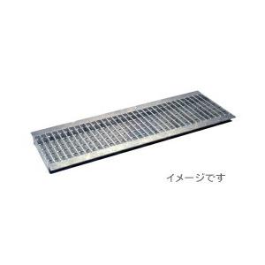ダイクレ Ｕ字溝[並目]側溝用 グレーチング R5MU25-24B ザラザラ50 T-2 みぞ幅24...