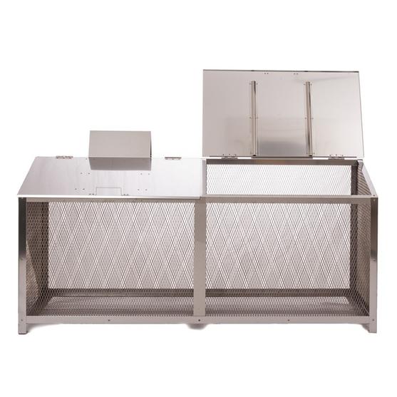 ステンレス光 オールステンレス製ゴミBOX ワンニャンカア  F-180M ダストボックス 「メーカ...