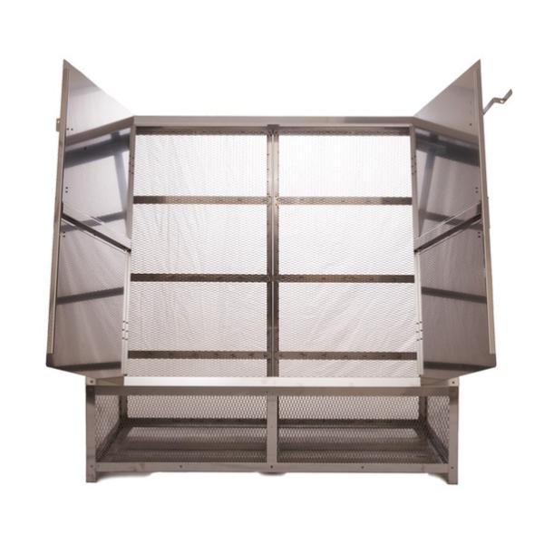 ステンレス光 オールステンレス製ゴミBOX ワンニャンカア  NH-150 ダストボックス 「メーカ...