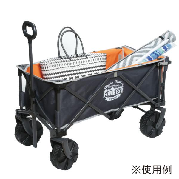 メーカー欠品中 次回6月下旬入荷予定です ワイドホイールレジャーワゴン GY キャリーカート アウト...