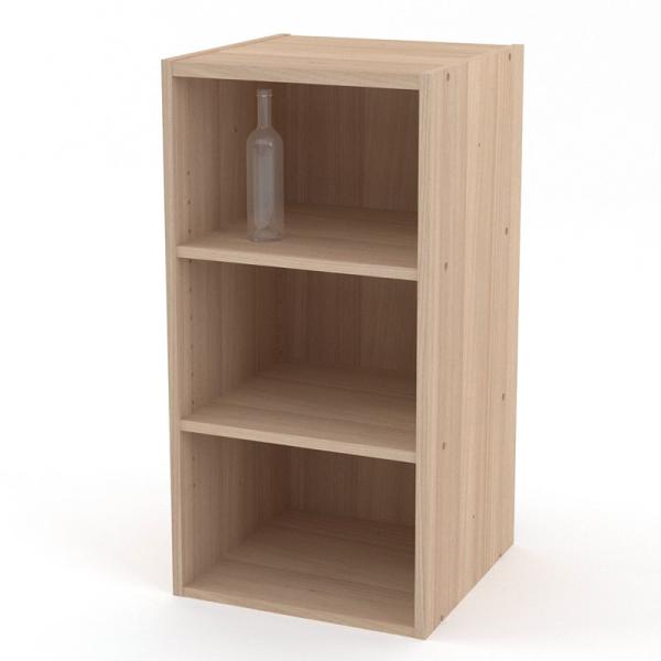 組合わせて連結できるBOX コネクトスリム6030 メープル カラーボックス アークランズ