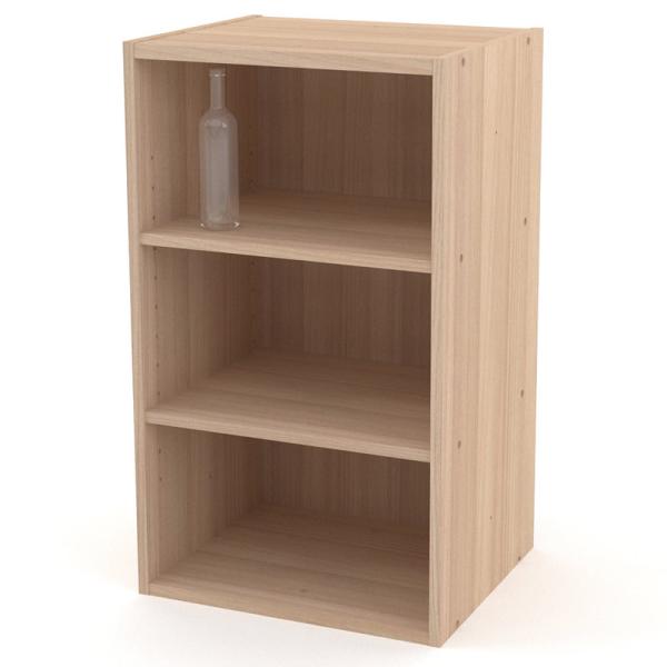 組合わせて連結できるBOX コネクトスリム6035 メープル カラーボックス アークランズ