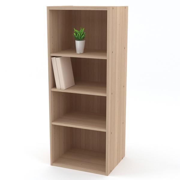 組合わせて連結できるBOX コネクトスリム9035 メープル カラーボックス アークランズ