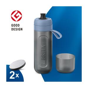 ブリタ BRITA ボトル型浄水器 アクティブ ダークブルー 600ml