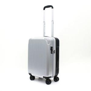 エスケープ スーツケース ジッパータイプ Sサイズ シルバー ESC2276-48 SV 「メーカー直送・代引不可」｜lamd2