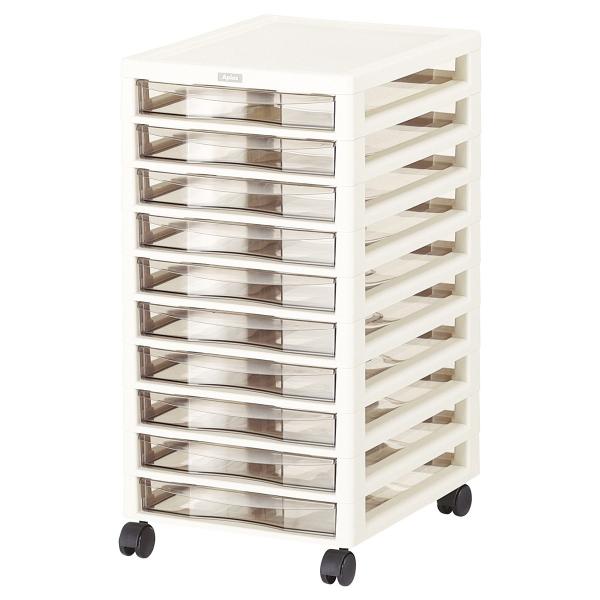 JEJ アプロス B4 浅型 10段 アイボリー 1020077