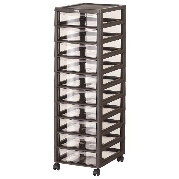 JEJ アプロス B4 深型 10段 ダークブラウン 1020245