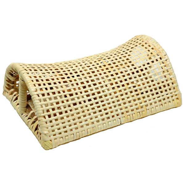 籐半円枕 30×20×10cm 「メーカー直送・代引不可・置配不可・配送地域限定」
