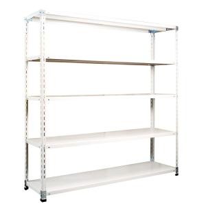 法人限定」福富士 スチールラック 130kgタイプ 5段 エクセレントタイプ