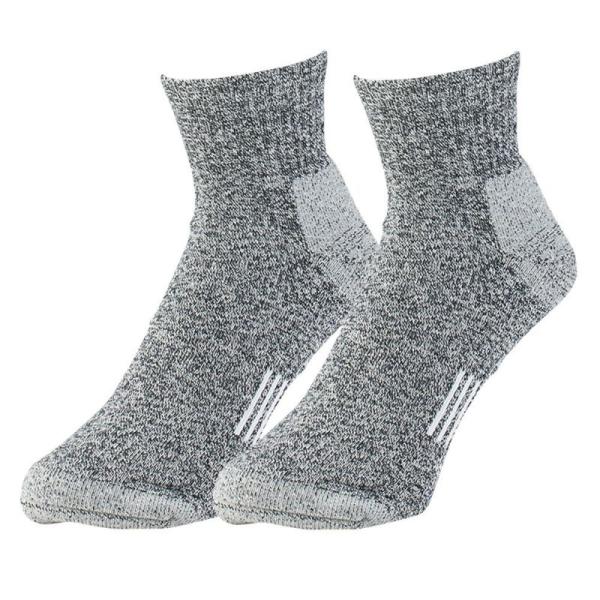 グラディエーター 靴下 ニオイクリアストロングロークルー 2P モク S G-8436