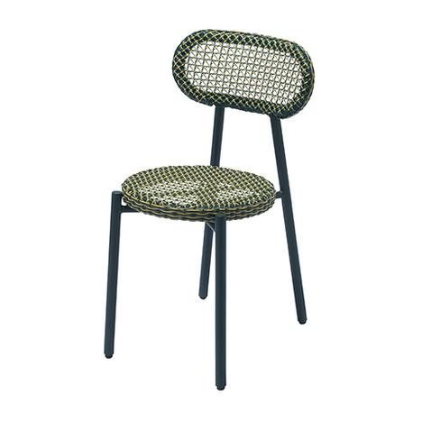 パティオプティ WAシリーズ チェア グリーン 660-173 「メーカー直送・代引不可・置配不可」