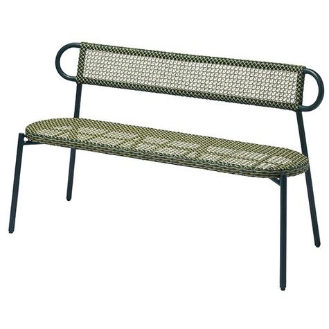 パティオプティ WAシリーズ チェア ロング グリーン 660-176 「メーカー直送・代引不可・置...