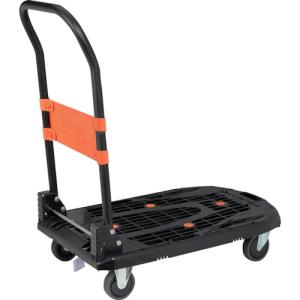 トラスコ 樹脂台車 カルティオ ブラック 樹脂ス...の商品画像