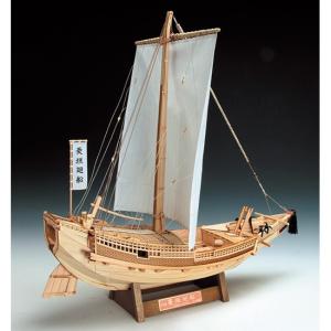 ウッディジョー 木製帆船模型 1/72 菱垣廻船 レーザーカット加工｜lamd2