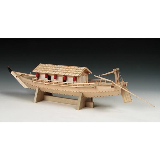 ウッディジョー 木製帆船模型 1/24 屋形船 [初心者向け]