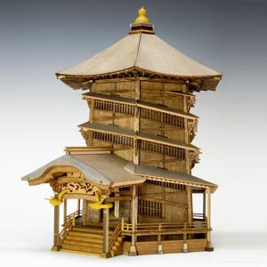 ウッディジョー 木製建築模型 1/150 神明造り 神社 : Arclands Online